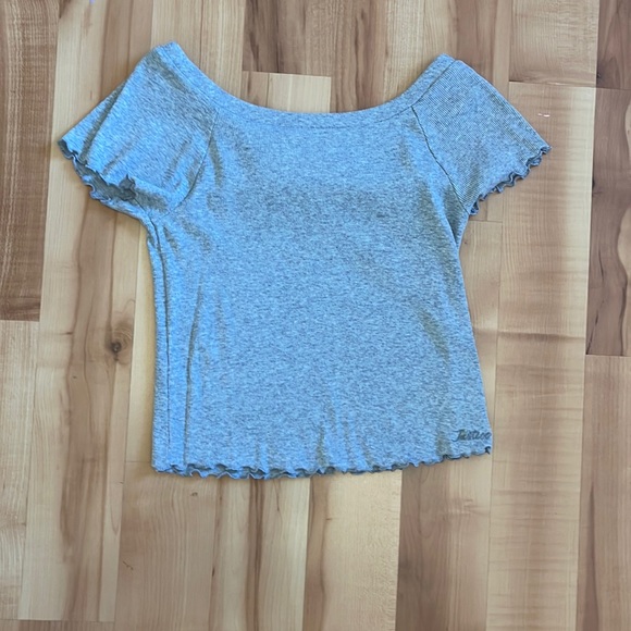 grey crop top - Picture 1 of 1